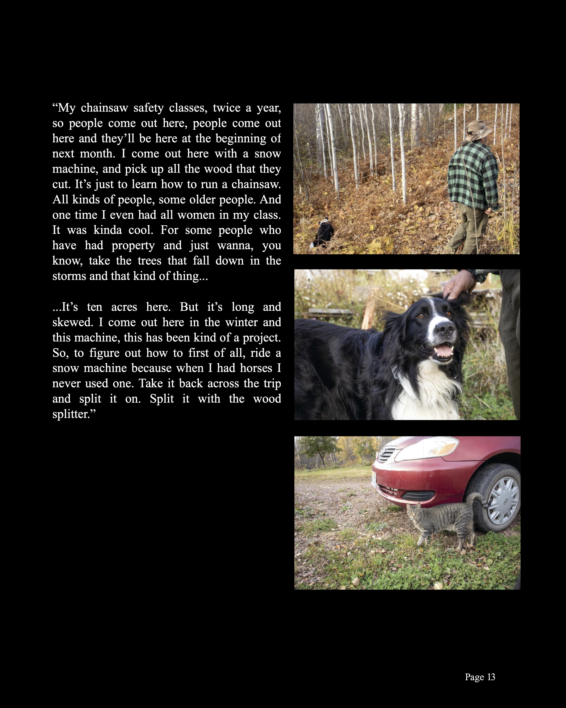 A page