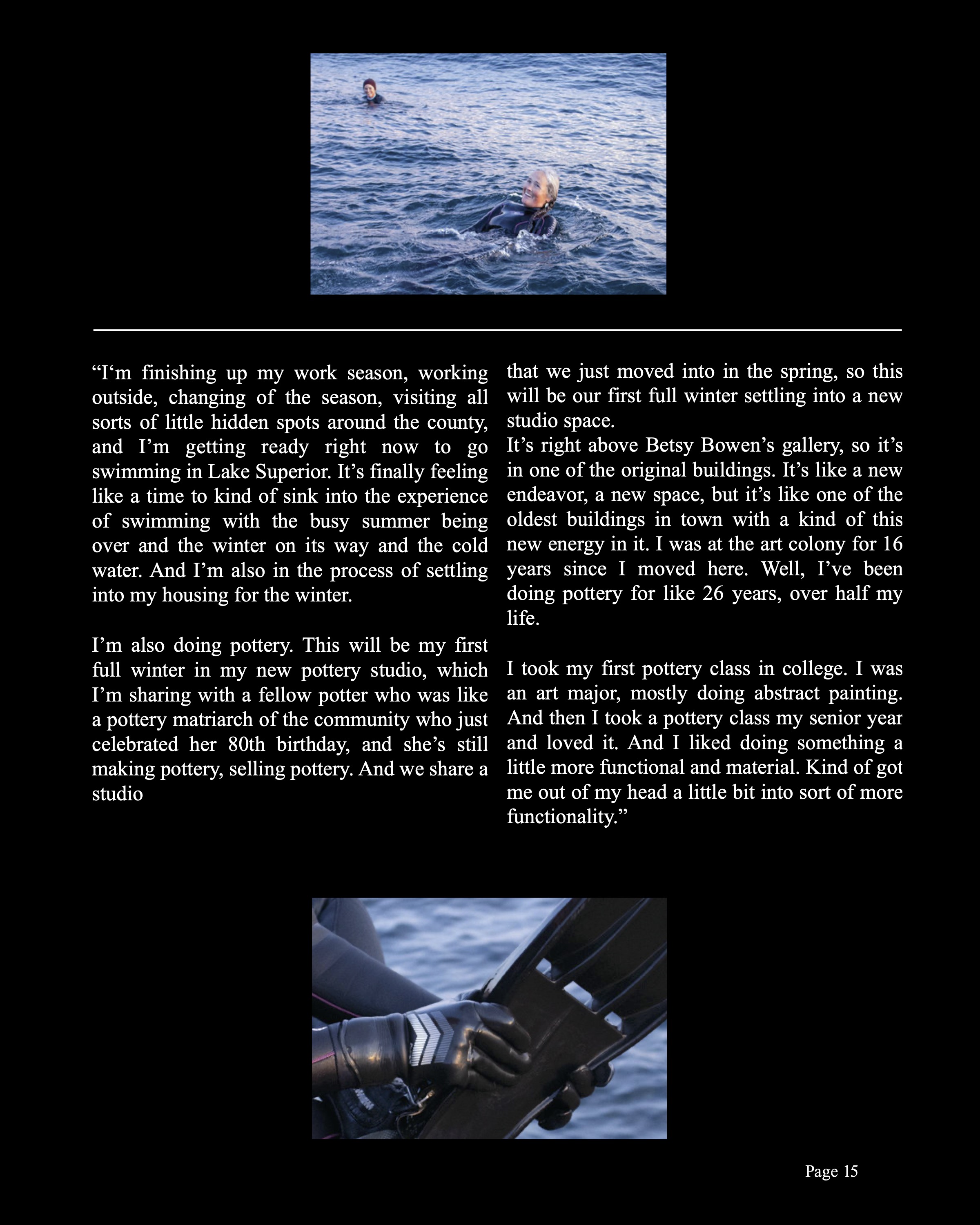 A page