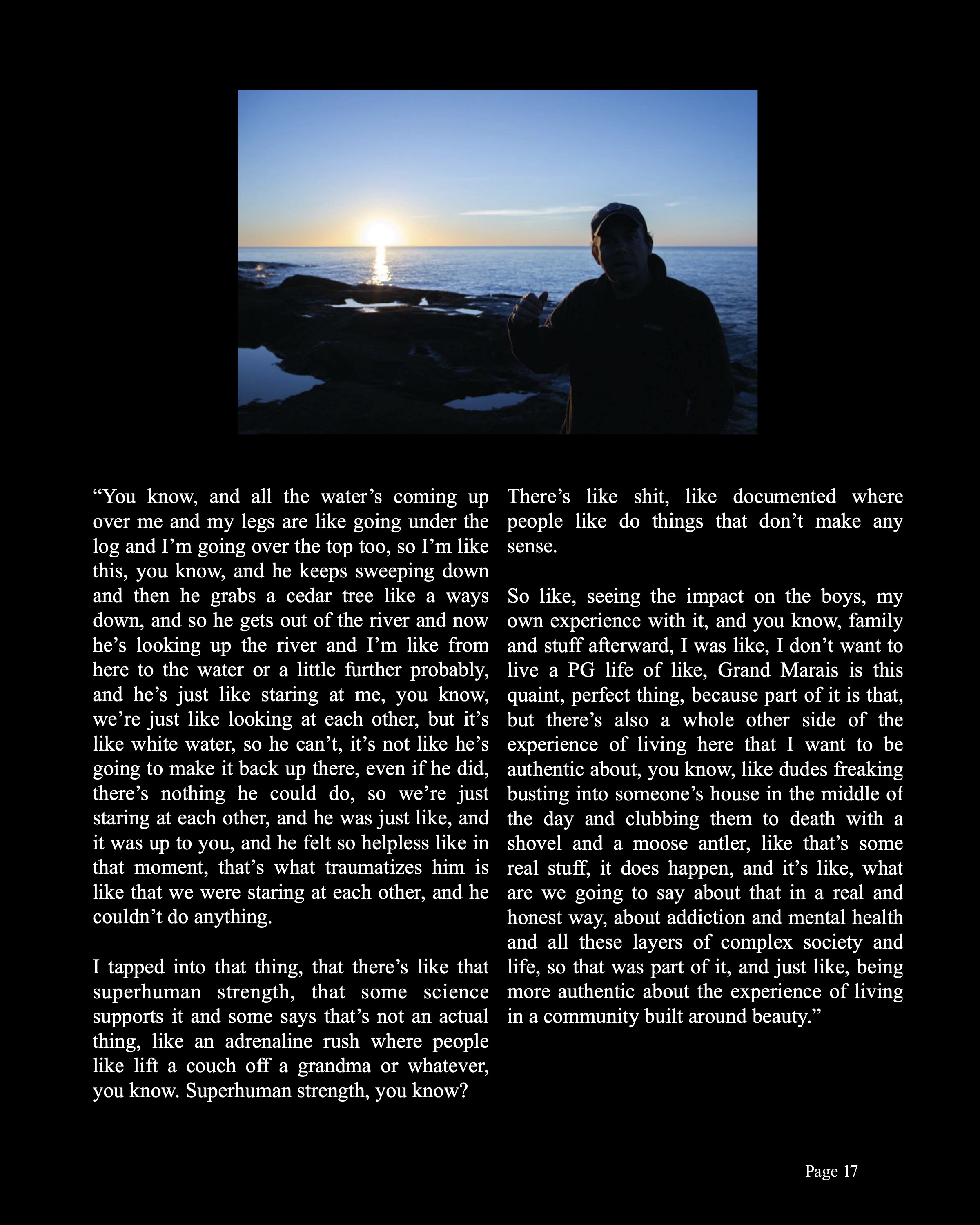 A page