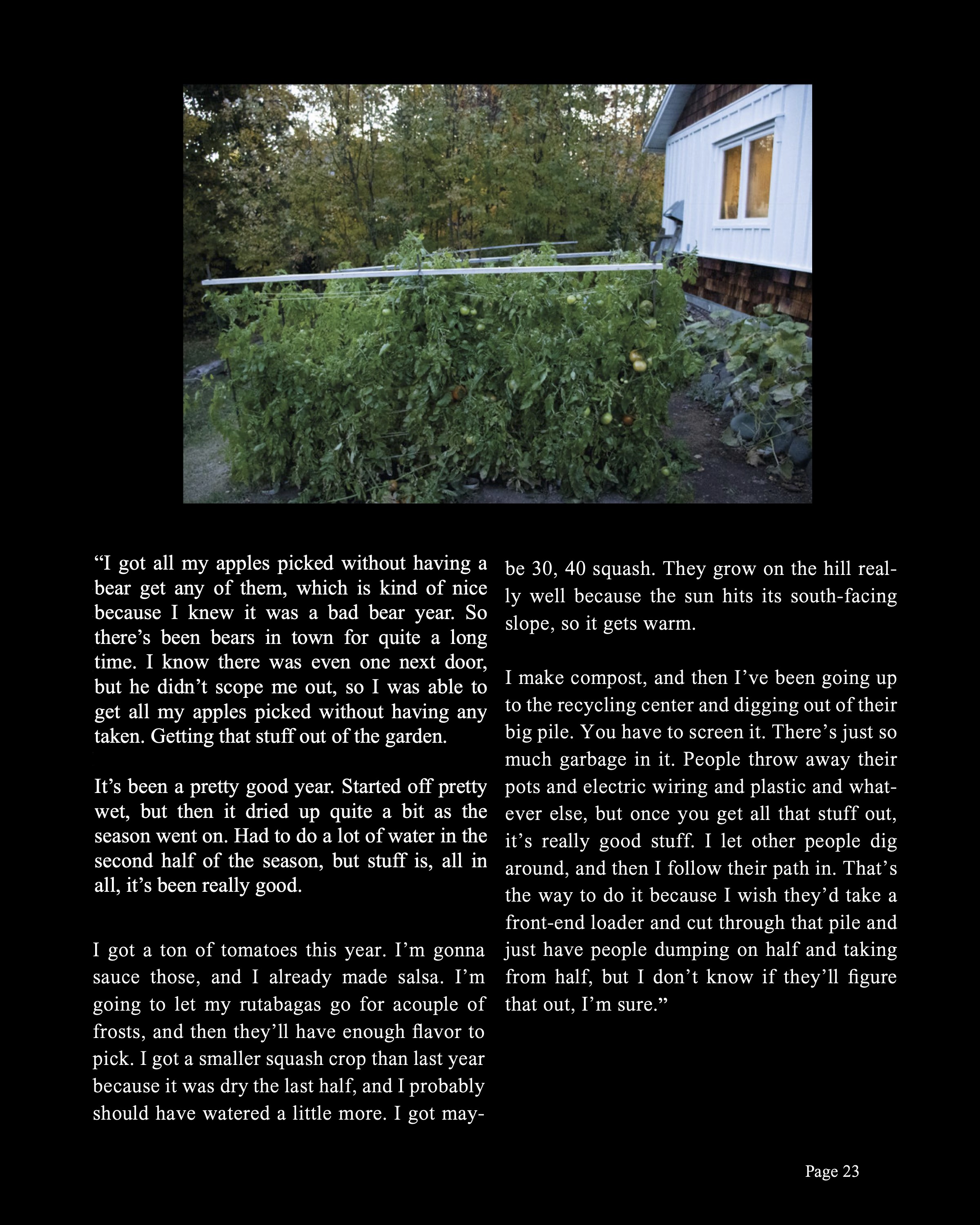 A page