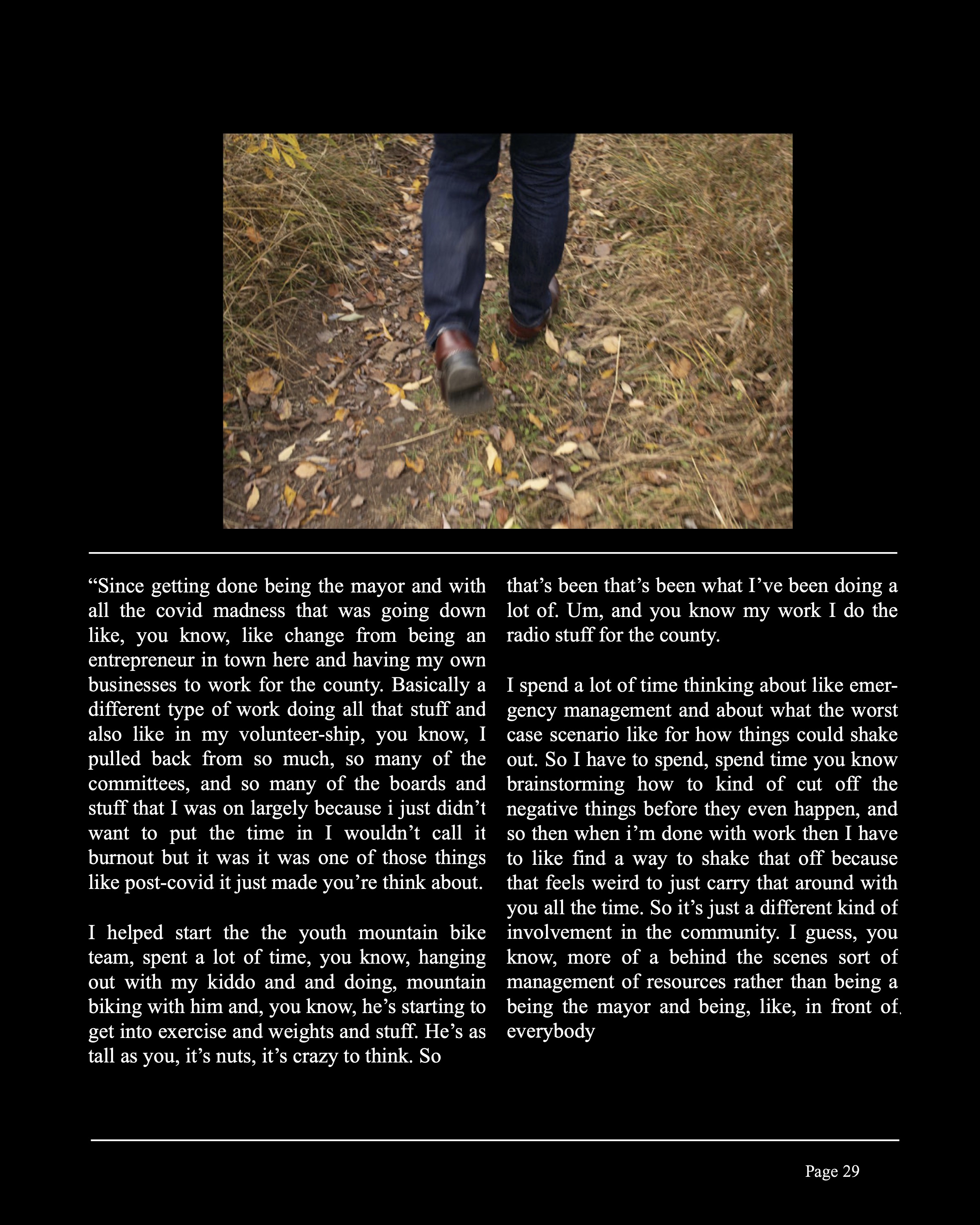 A page