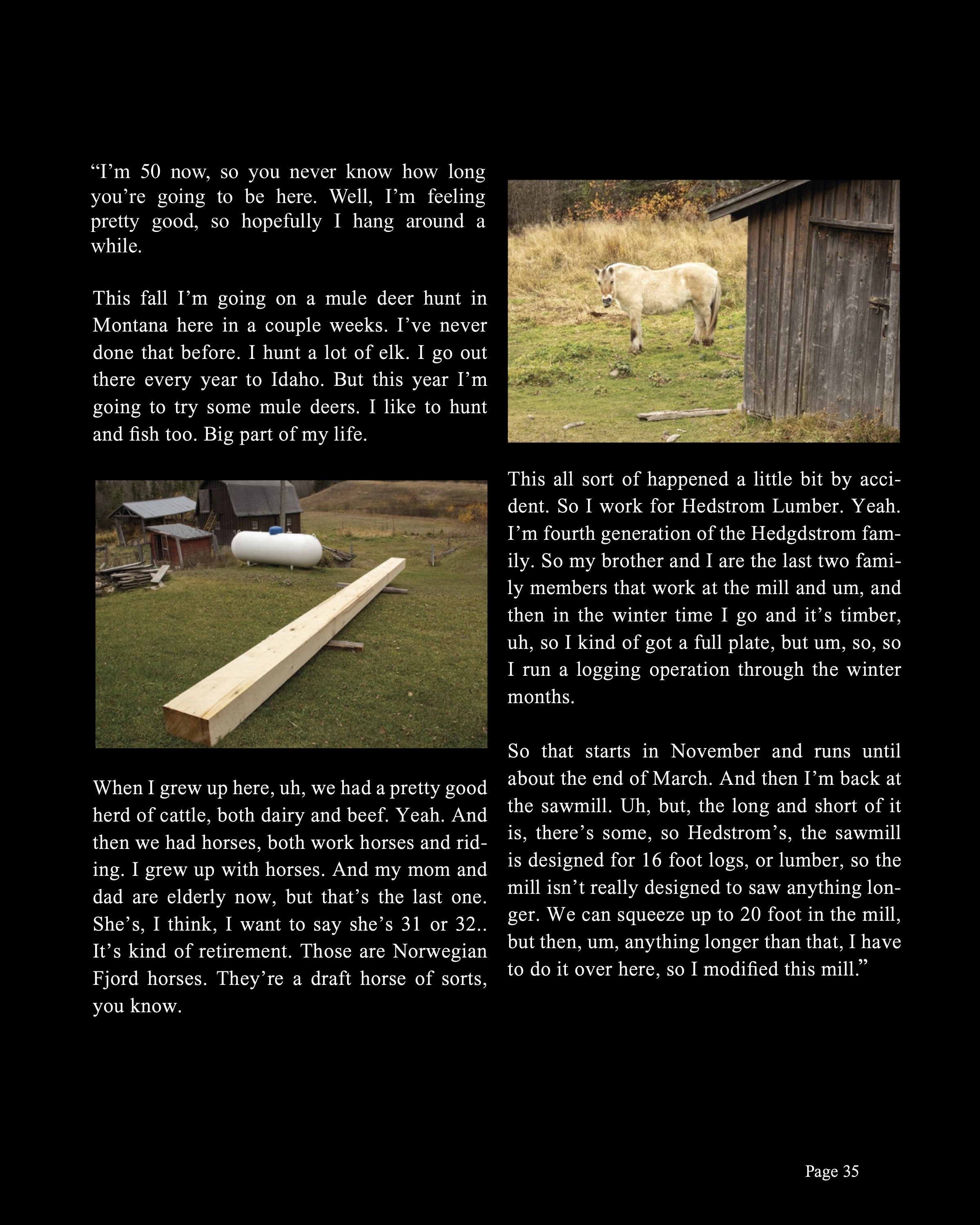 A page