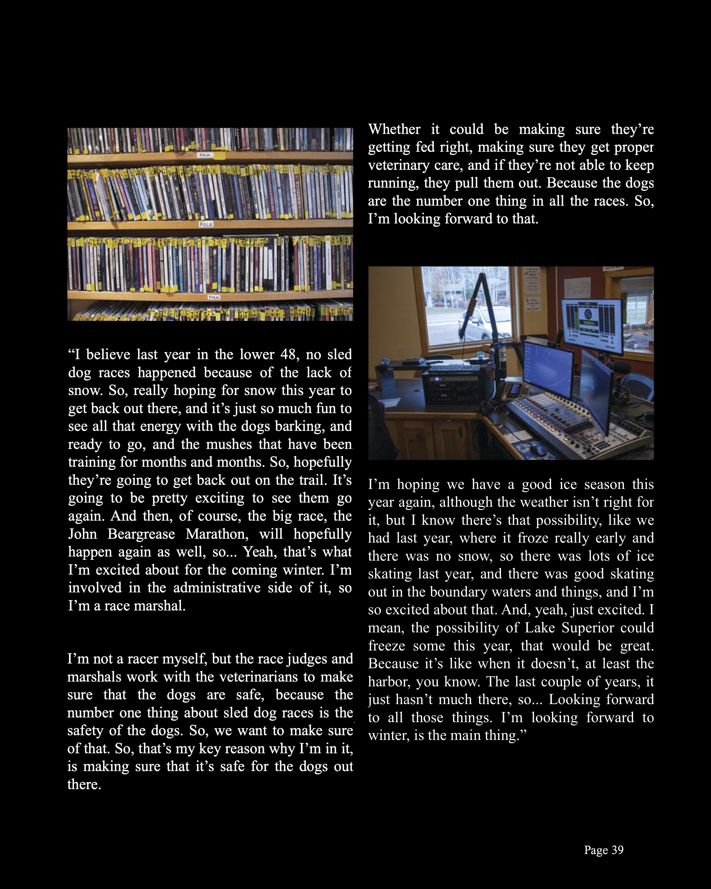 A page