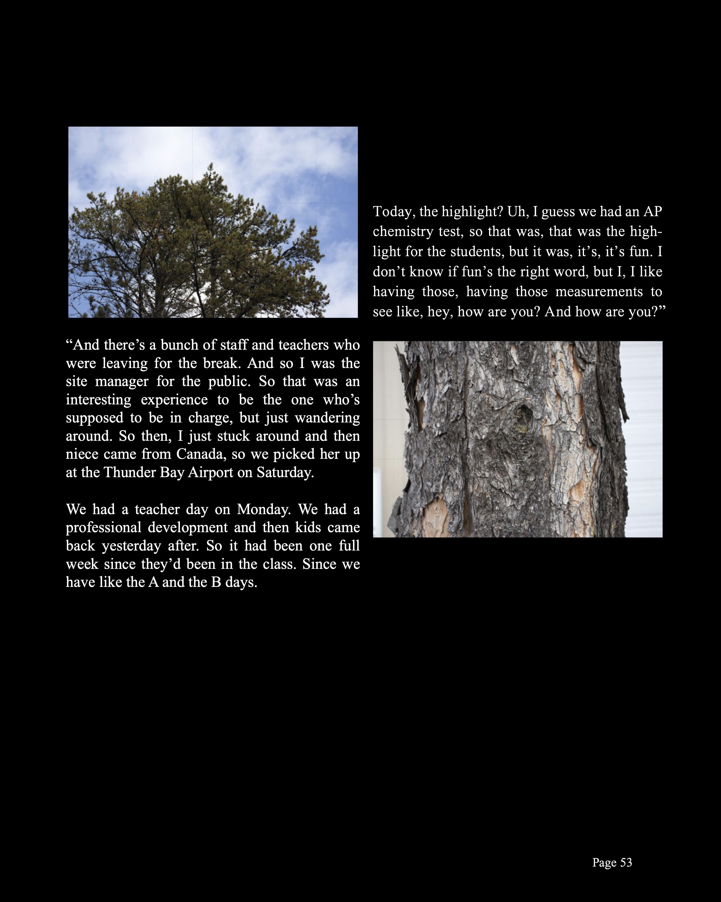 A page