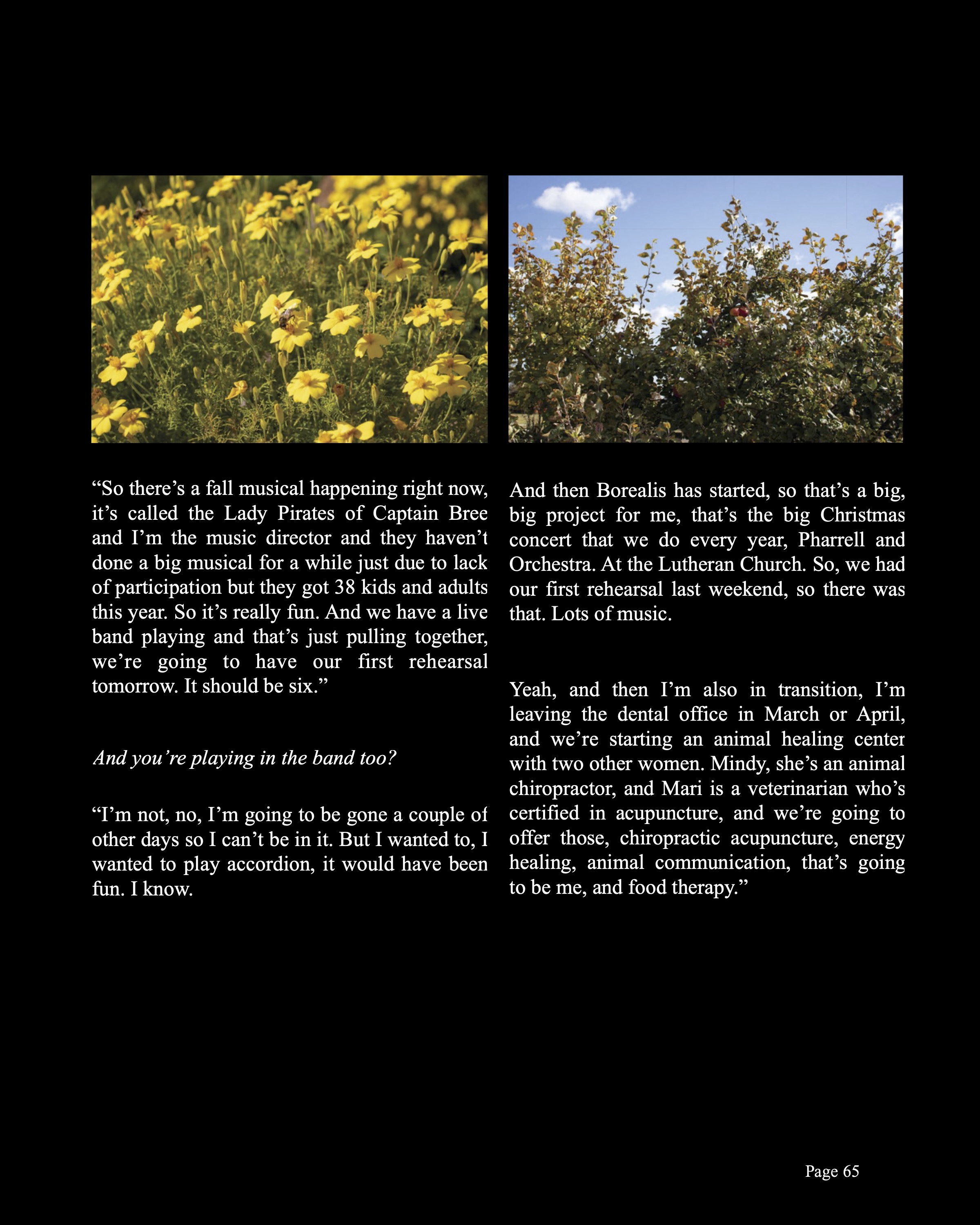 A page