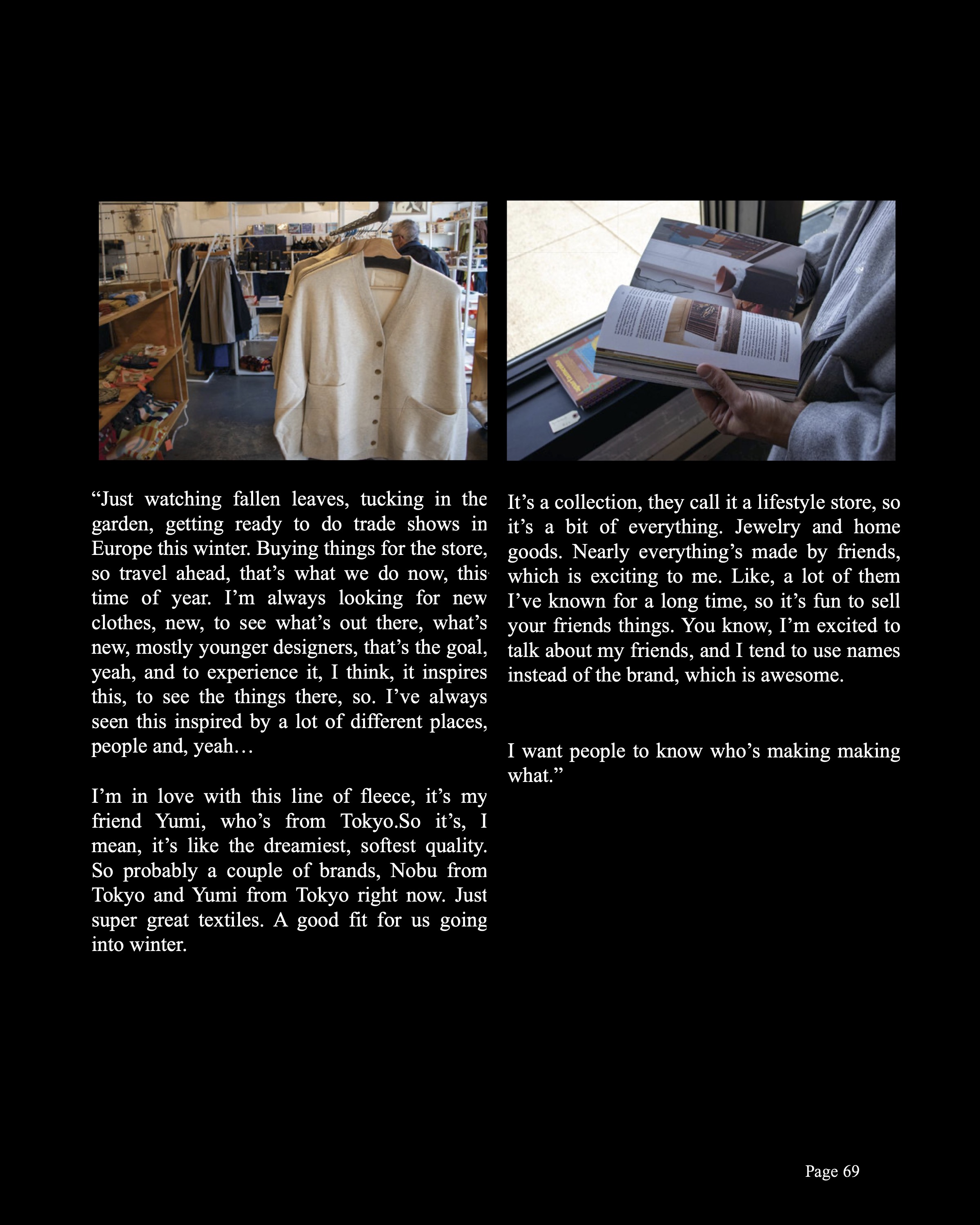 A page