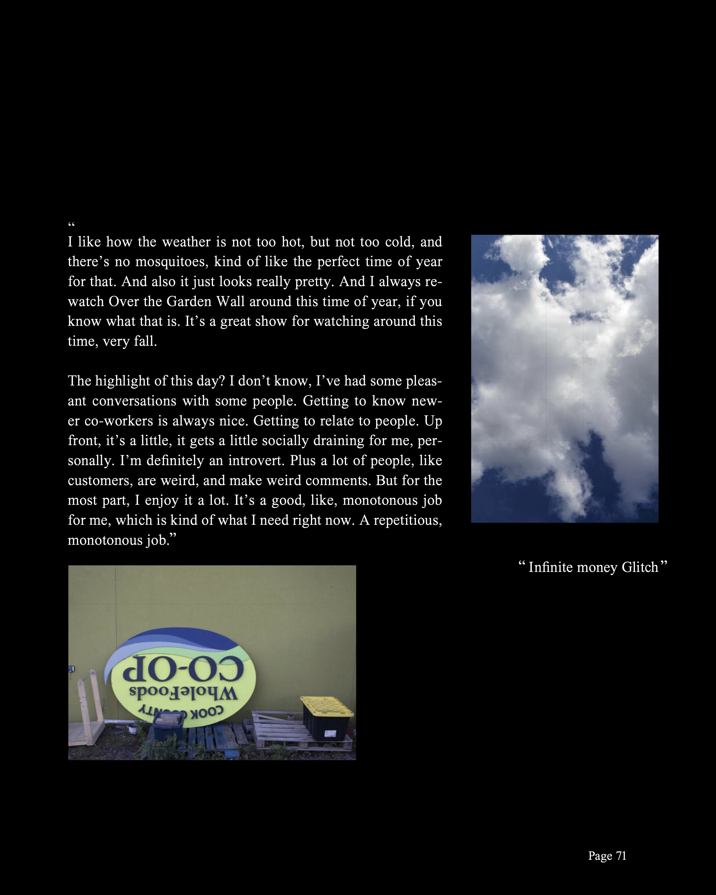 A page