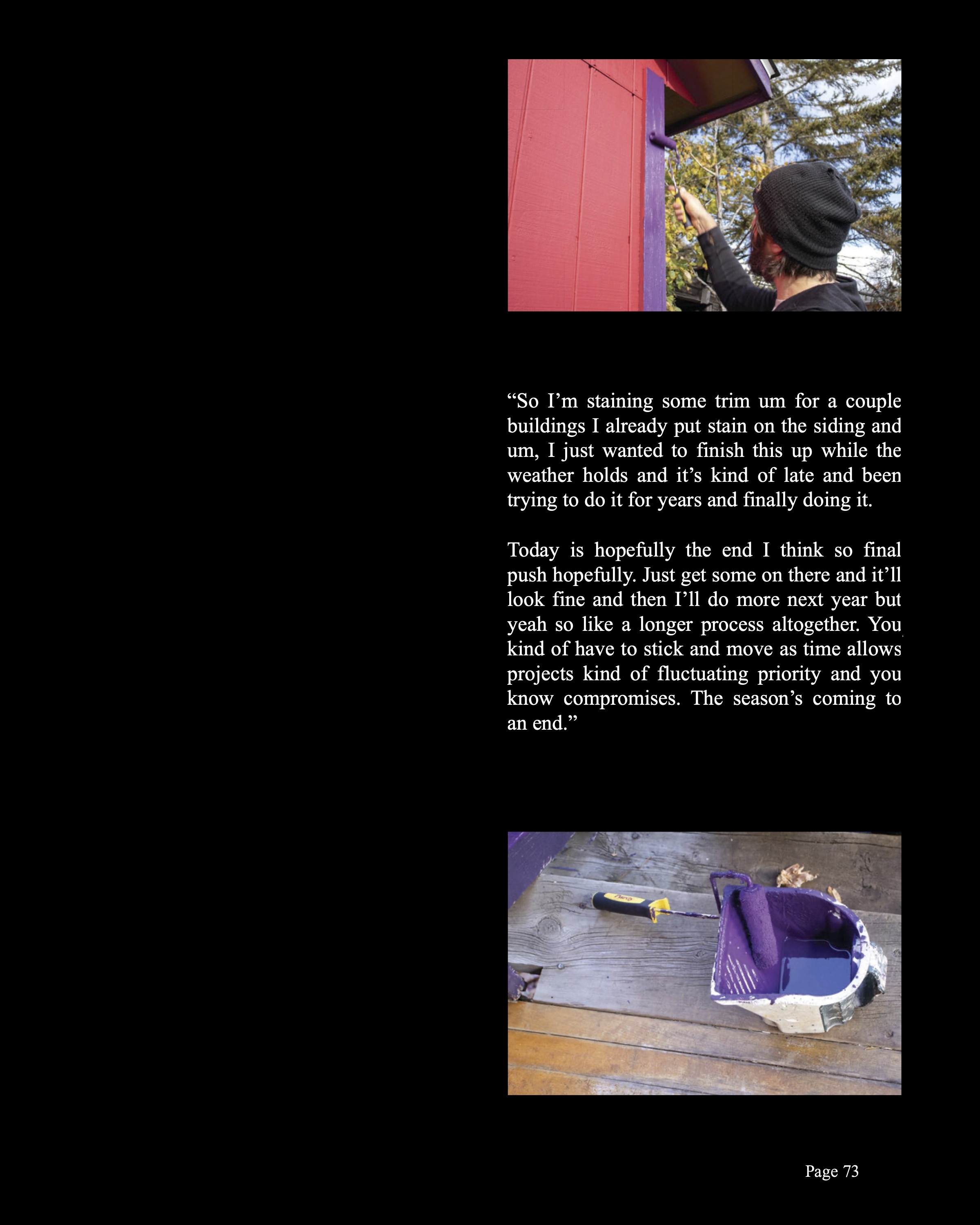 A page