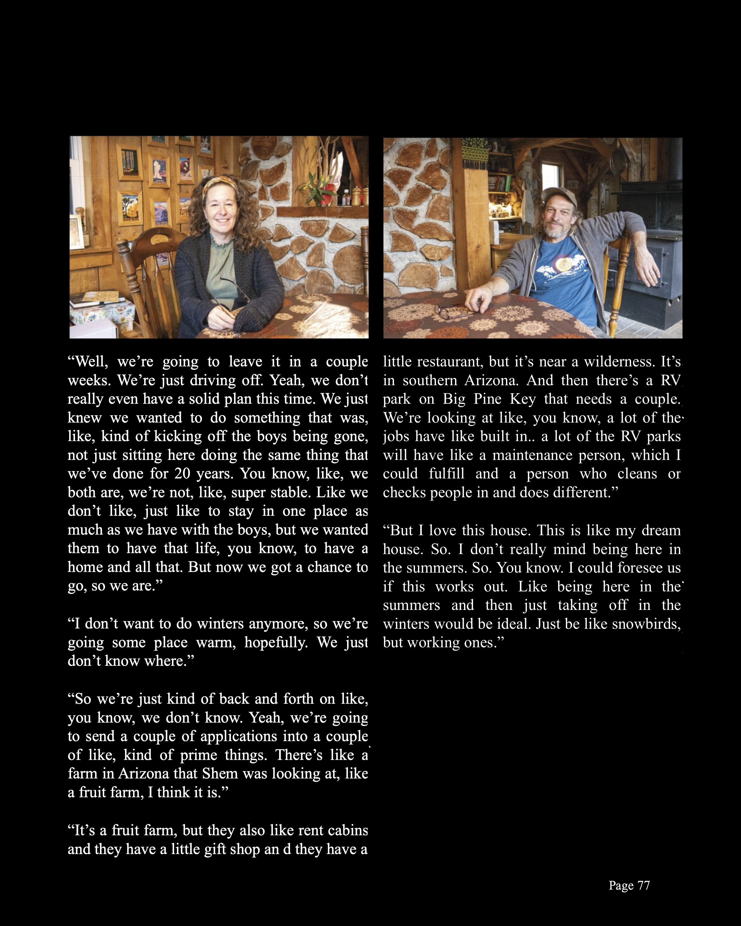 A page