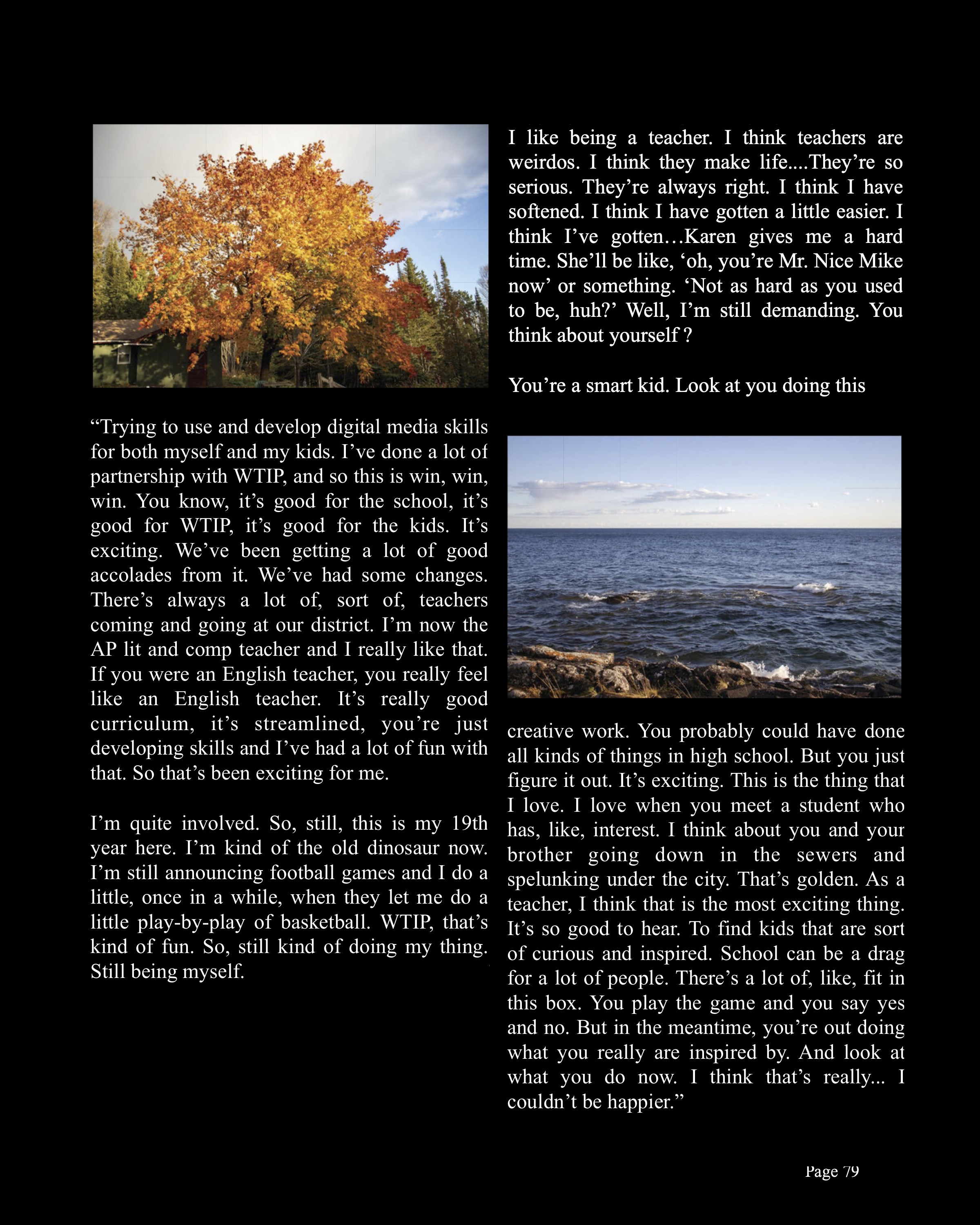 A page