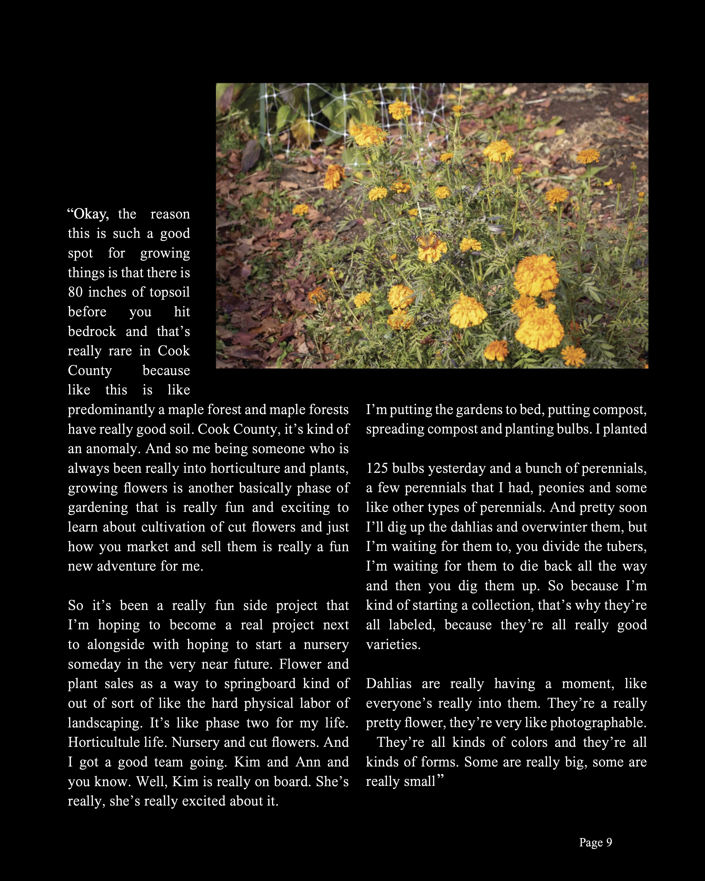 A page